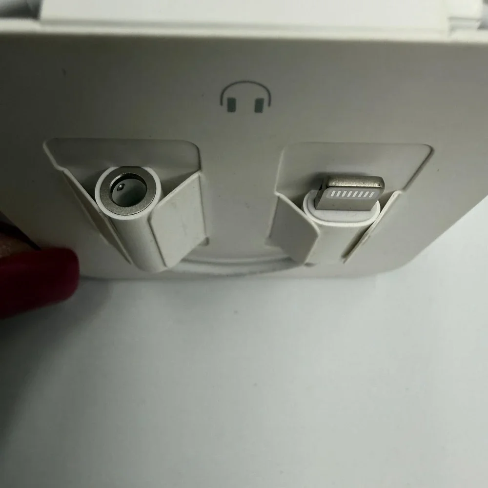 Apple EarPods Wired Headphones 3.5mm Plug with Lightning Adapter White OEM